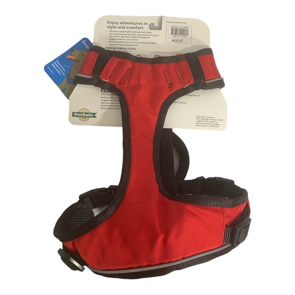 PetSafe EasySport Harness Red Size Small Girth 21-27 Approximate Weight 20-30 lb - Picture 4 of 6